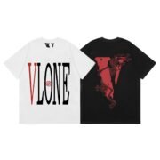 VLONE Graphic Stunning White Black Tee