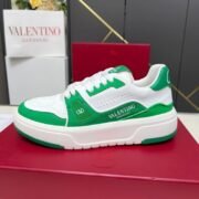 Valentino Green - White Sneakers