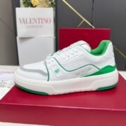 Valentino Garavani's Fresh White - Green Sneakers