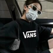 Vans Oversized Black Classic Fit Tee