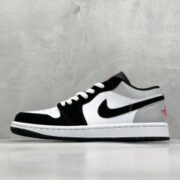 Nike Air Jordan 1 Low: Black/White Odyssey