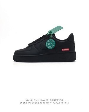 Nike Air Force One Low Black Supreme
