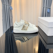 Valentino White Gold Studded Ones